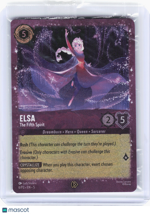 2025 Disney Lorcana—Elsa - The Fifth Spirit #6—Promo Foil (Sealed)