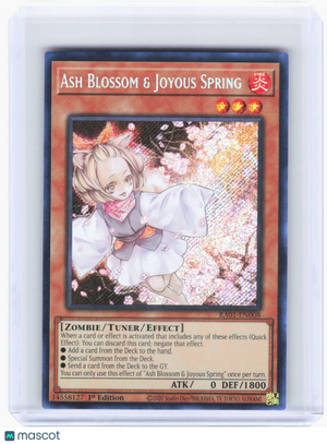 2023 YuGiOh—Ash Blossom & Joyous Spring #8 RA01—SR Foil (1st ED) [LP]