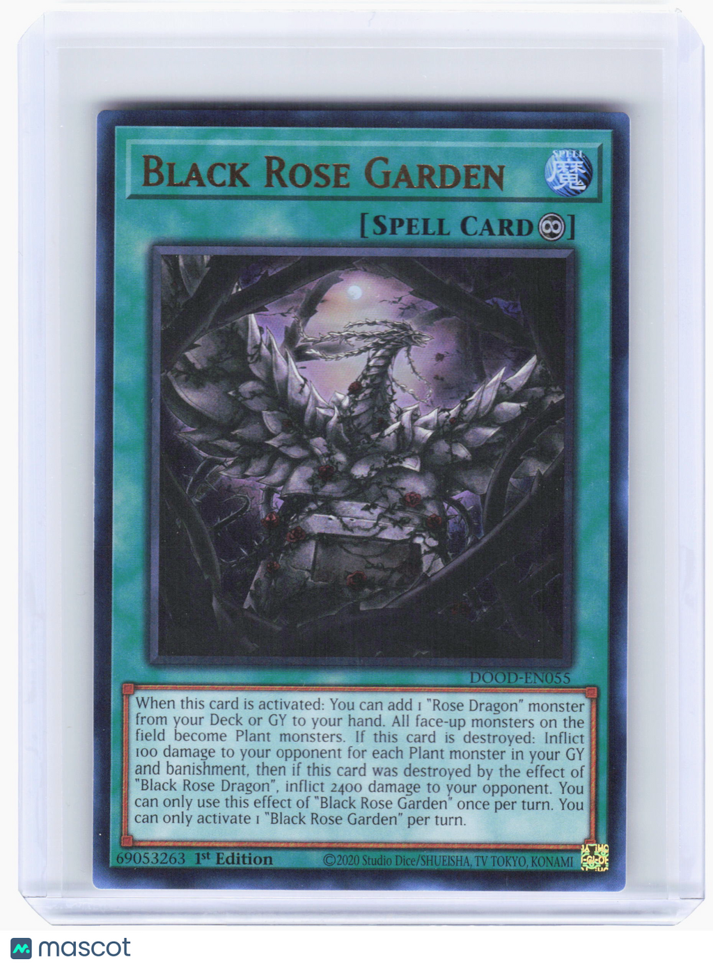2025 YuGiOh—Black Rose Garden #DOOD-EN055 DOOD—Ultra Rare Nonfoil (1st ED)