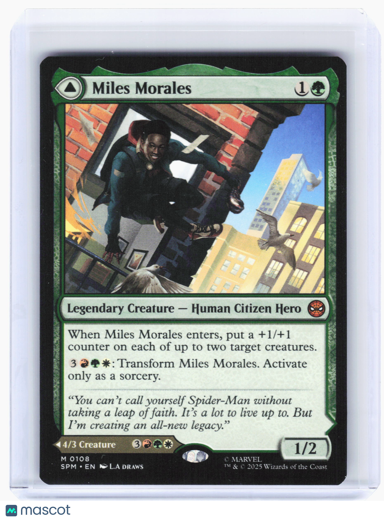 2025 MTG—Miles Morales // Ultimate Spider-Man #108 Marvel's Spider-Man—M Nonfoil