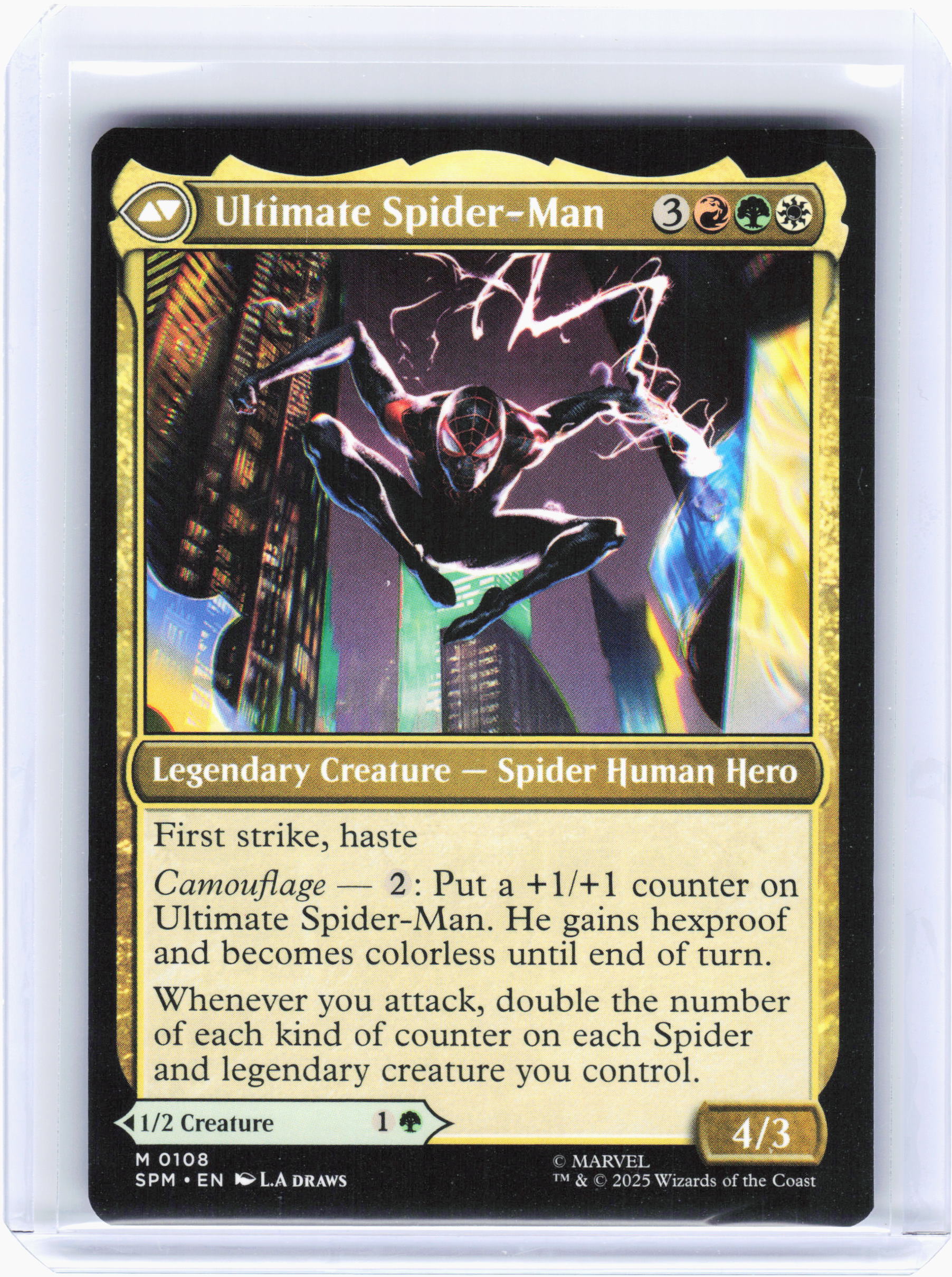 2025 MTG—Miles Morales // Ultimate Spider-Man #108 Marvel's Spider-Man—M Nonfoil