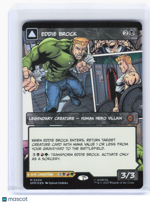 2025 MTG—Eddie Brock // Venom, Lethal Protector #224 SPM—M Foil (Borderless)