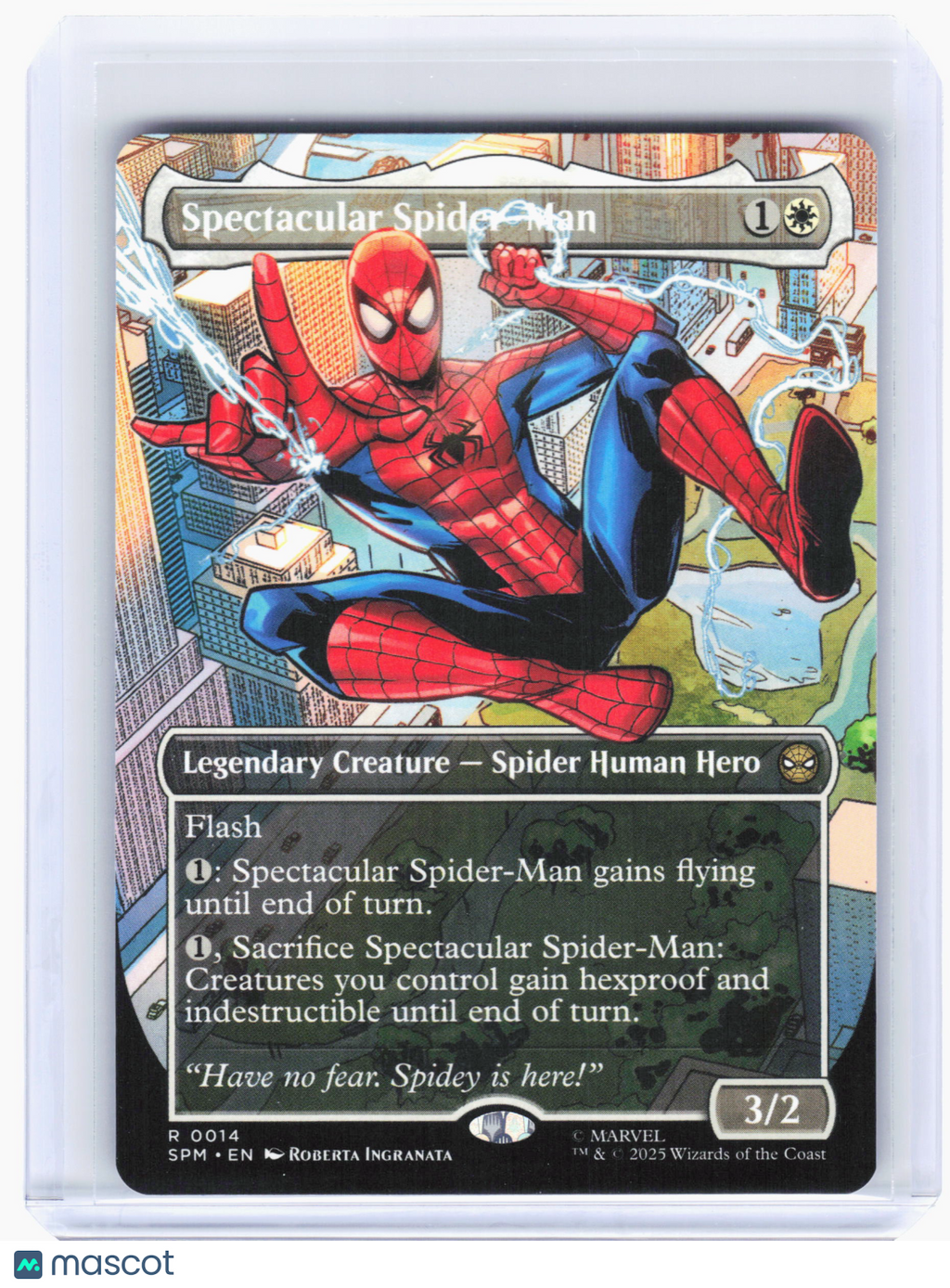 2025 MTG—Spectacular Spider-Man #14 Marvel's Spider-Man—R Nonfoil (Borderless)
