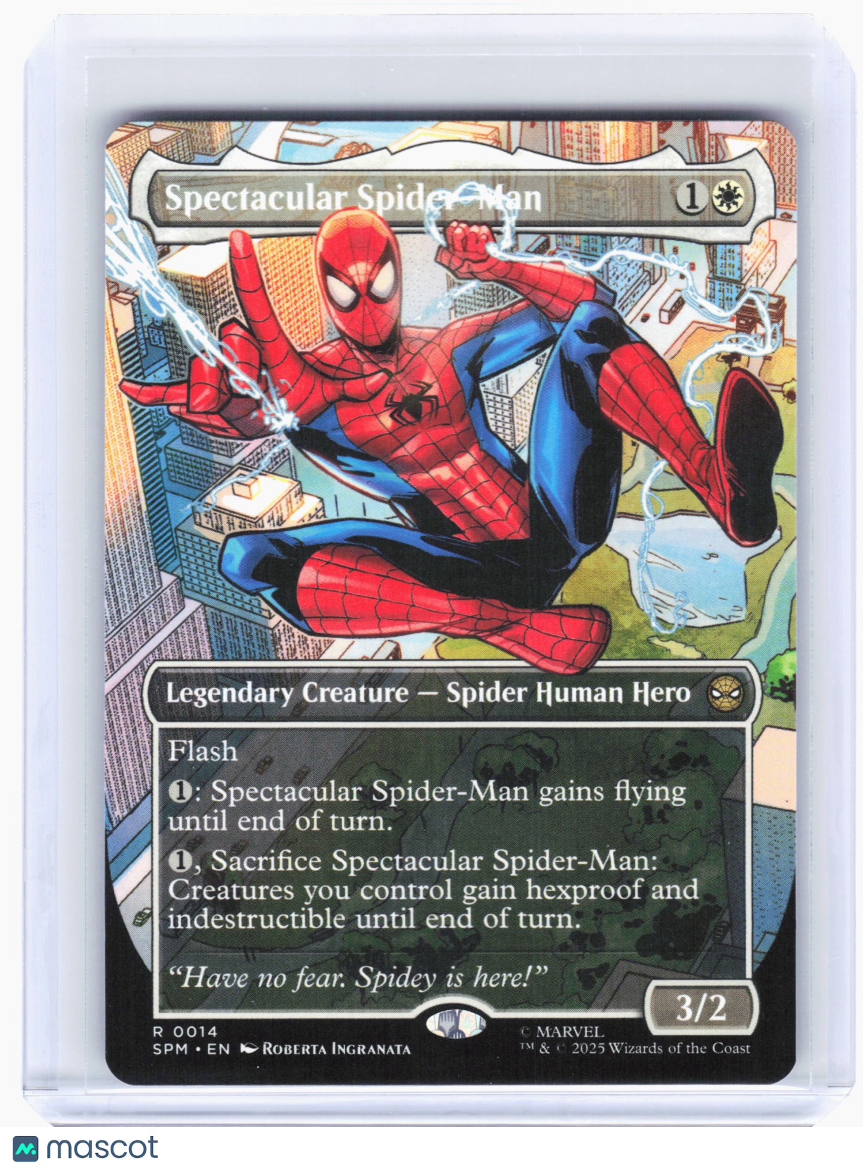 2025 MTG—Spectacular Spider-Man #14 Marvel's Spider-Man—R Nonfoil (Borderless)