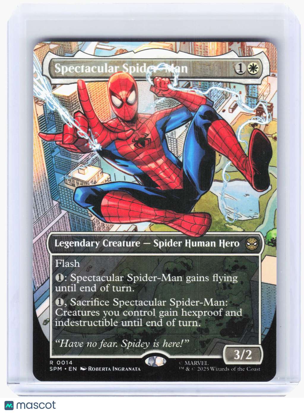 2025 MTG—Spectacular Spider-Man #14 Marvel's Spider-Man—R Nonfoil (Borderless)