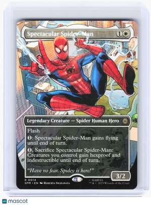 2025 MTG—Spectacular Spider-Man #14 Marvel's Spider-Man—R Nonfoil (Borderless)