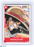 2022 One Piece TCG—Monkey.D.Luffy #P-022 One Piece Demo Deck Cards—Promo Nonfoil