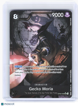 2024 One Piece TCG—Gecko Moria #86 Wings of the Captain—SR Foil (Alternate Art)