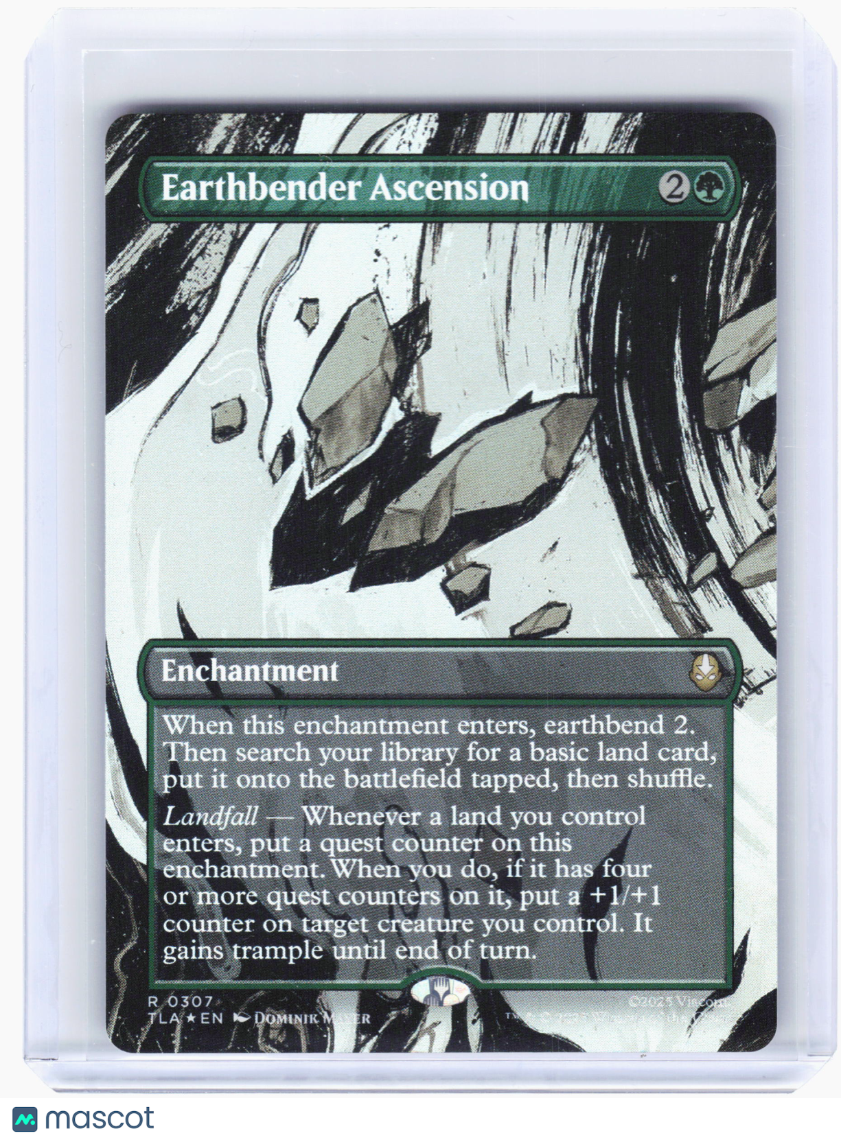 2025 Magic: TG—Earthbender Ascension #307 ATLA—Rare Foil (Borderless)