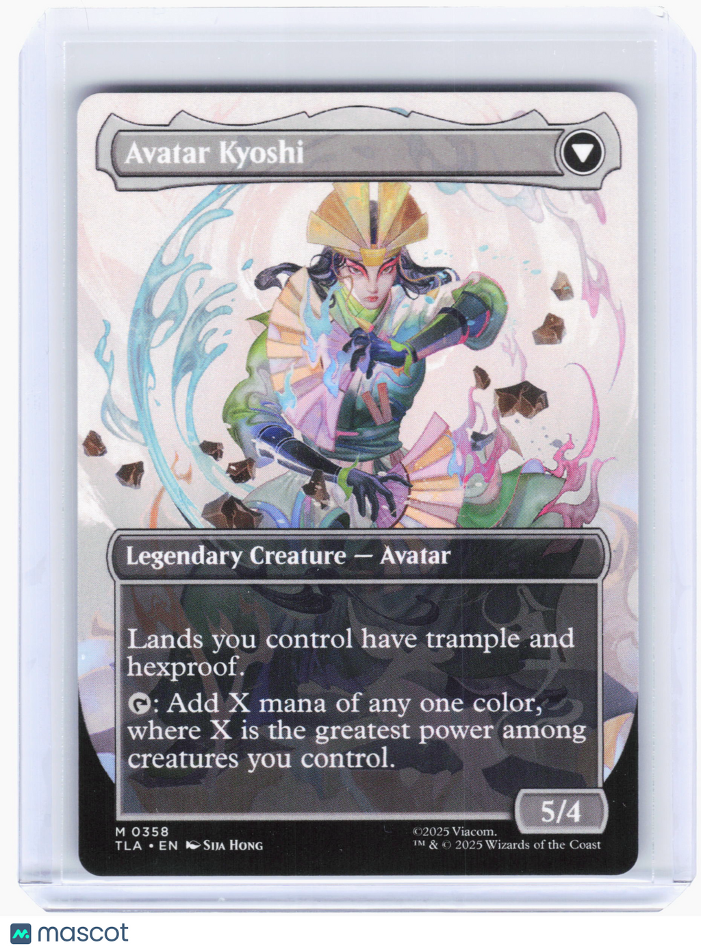2025 MTG—Avatar Kyoshi // The Legend of Kyoshi #358 ATLA—M Nonfoil (Borderless)