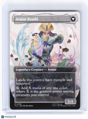 2025 MTG—Avatar Kyoshi // The Legend of Kyoshi #358 ATLA—M Nonfoil (Borderless)