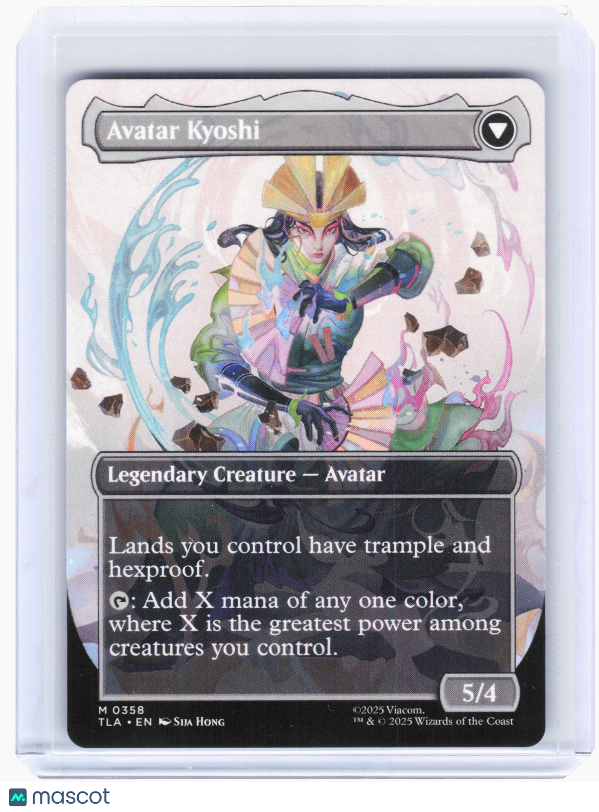 2025 MTG—Avatar Kyoshi // The Legend of Kyoshi #358 ATLA—M Nonfoil (Borderless)