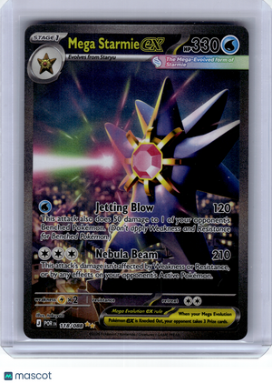2026 Pokemon—Mega Starmie ex #118 Perfect Order—Special Illustration Rare Holo