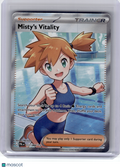 2026 Pokemon—Misty's Vitality #111 Pitch Black—Ultra Rare Holo
