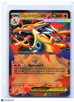 2025 Pokemon—Mega Charizard Y ex #030 Mega Evolution Promo—Black Star Promo Holo