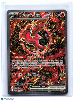 2025 Pokemon—Oricorio ex #024 Mega Evolution Promo—Black Star Promo Holo
