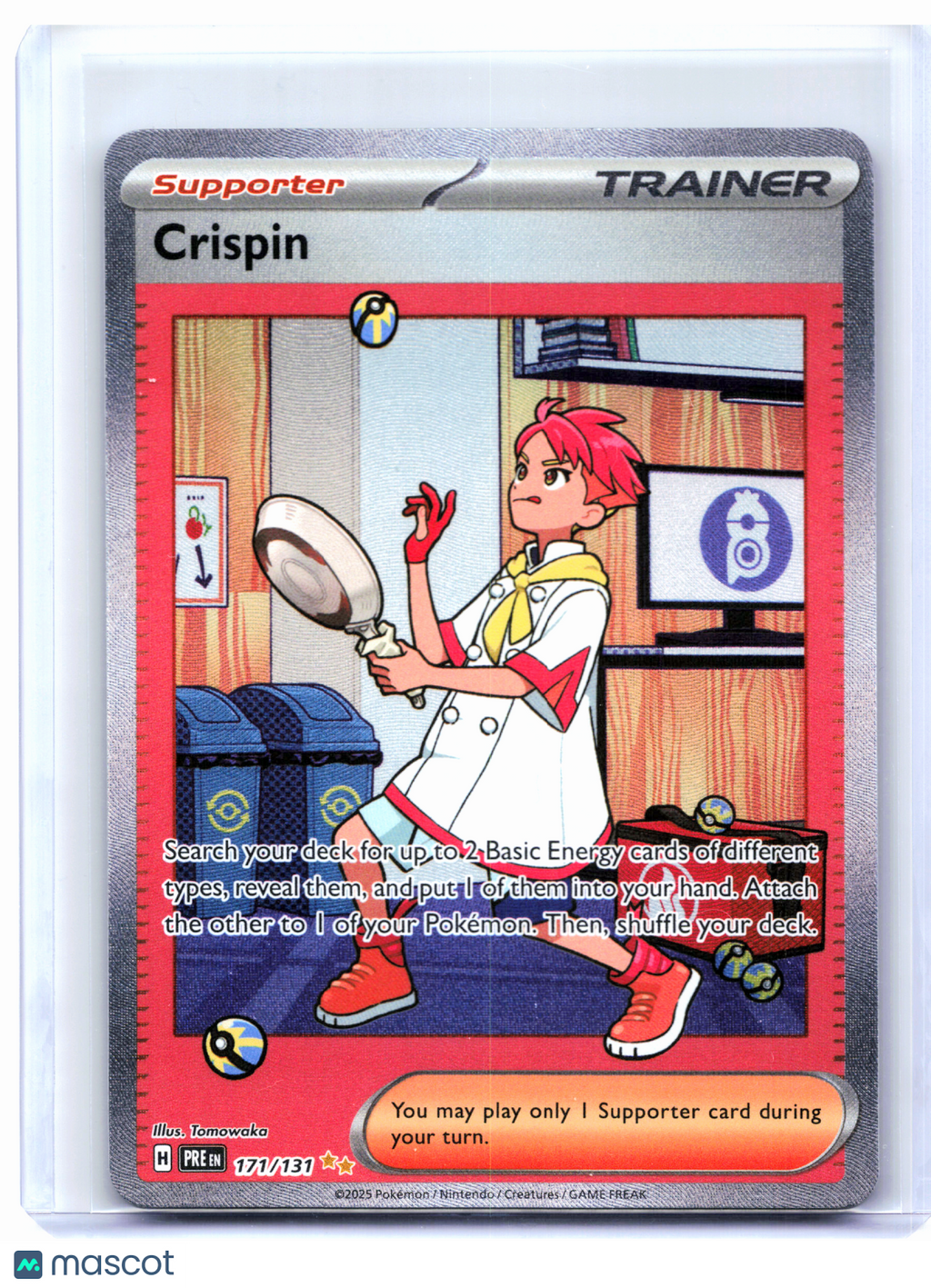 2025 Pokemon—Crispin #171/131 Prismatic Evolutions—Special Illustration Rare