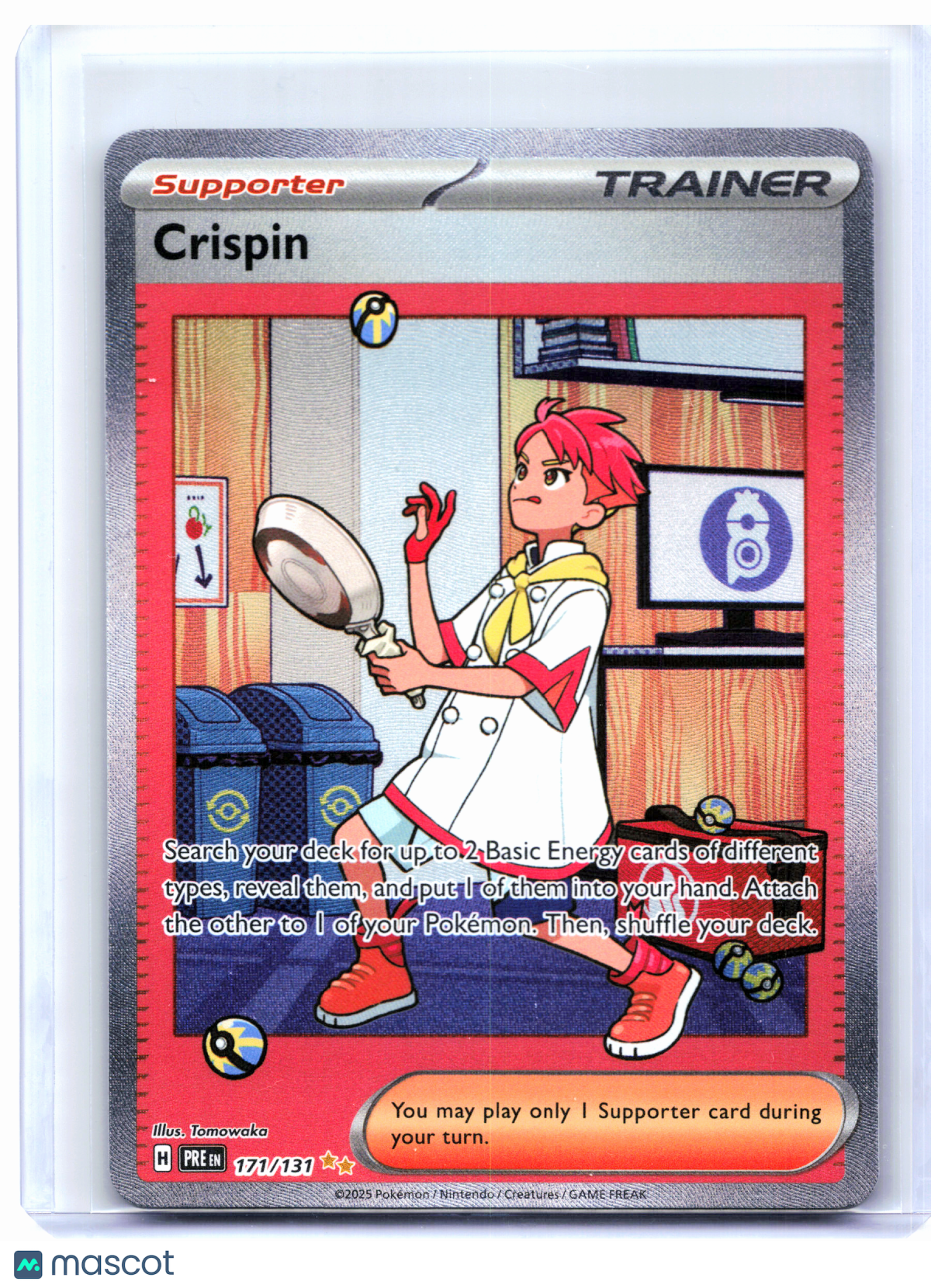 2025 Pokemon—Crispin #171/131 Prismatic Evolutions—Special Illustration Rare