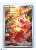 2025 Pokemon—Stufful #154/132 Mega Evolution Base Set—Illustration Rare Holo