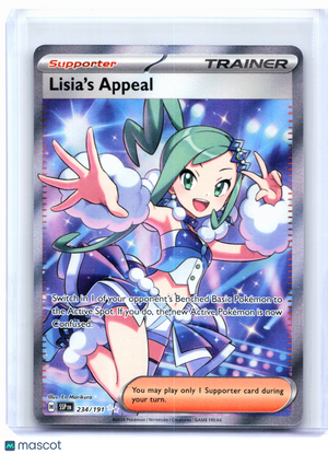 2024 Pokemon—Lisia's Appeal #234/191 Surging Sparks—Ultra Rare Holo