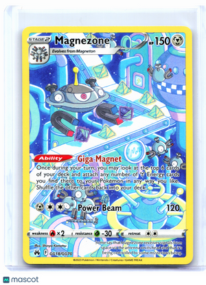2023 Pokemon—Magnezone #GG18/GG70 Crown Zenith: Galarian Gallery—Ultra Rare [LP]
