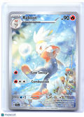 2024 Pokemon—Raboot #147/142 Stellar Crown—Illustration Rare Holo [LP]