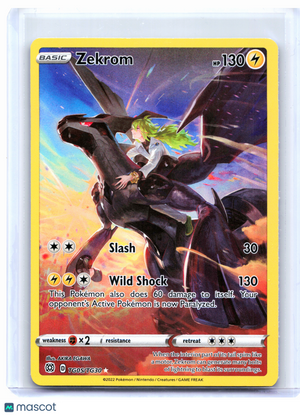 2022 Pokemon—Zekrom #TG05/TG30 Brilliant Stars Trainer Gallery—Ultra Rare [MP]