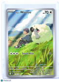2025 Pokemon—Hop's Wooloo #170/159 Journey Together—Illustration Rare Holo