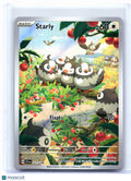 2023 Pokemon—Starly #221/198 Scarlet & Violet Base Set—Illustration Rare [LP]