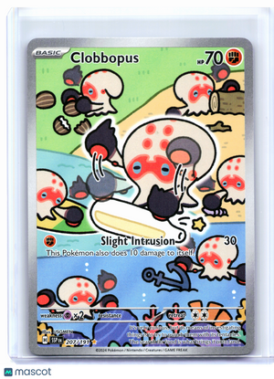 2024 Pokemon—Clobbopus #207/191 Surging Sparks—Illustration Rare Holo [LP]