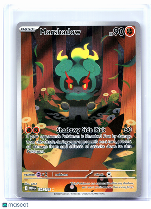 2025 Pokemon—Marshadow #146/132 Mega Evolution Base Set—Illustration Rare [LP]