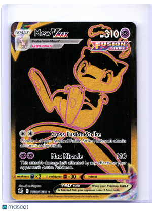 2022 Pokemon—Mew VMAX #TG30/TG30 Lost Origin Trainer Gallery—Secret Rare [LP]