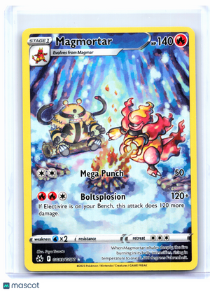 2023 Pokemon—Magmortar #GG03/GG70 Crown Zenith: Galarian Gallery—Ultra Rare [MP]