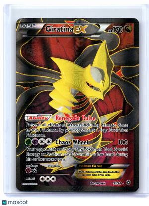 2015 Pokemon—Giratina EX (Full Art) #93/98 Ancient Origins—Ultra Rare Holo [HP]