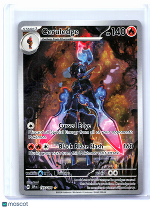 2024 Pokemon—Ceruledge #197/191 Surging Sparks—Illustration Rare Holo [LP]
