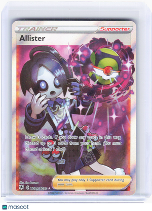 2022 Pokemon—Allister #TG24/TG30 Astral Radiance Trainer Gallery—UR Foil (LP)