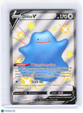 2021 Pokemon—Ditto V #SV118/SV122 Shining Fates: Shiny Vault—SHR Foil