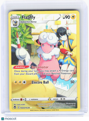 2022 Pokemon—Flaaffy #TG03/TG30 Silver Tempest Trainer Gallery—Ultra Rare Foil