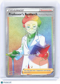 2020 Pokemon—Professor's Research #209/202 Sword & Shield Base Set—SR Rainbow