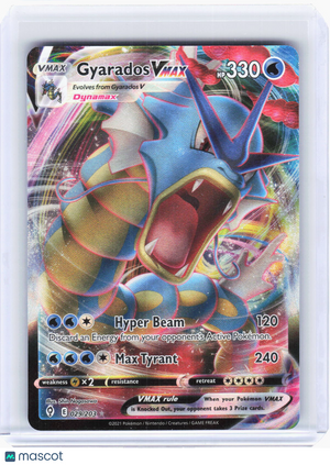 2021 Pokemon—Gyarados VMAX #29/203 Evolving Skies—Ultra Rare Foil