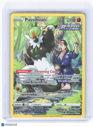 2022 Pokemon—Passimian #TG08 Silver Tempest Trainer Gallery—Ultra Rare Holo