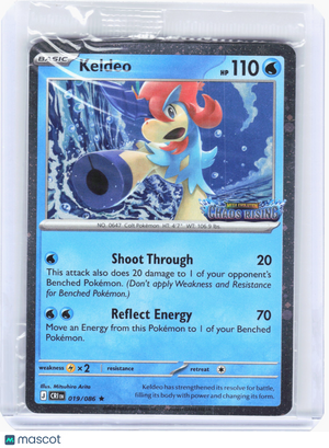 2026 Pokemon—Keldeo #19 Chaos Rising—Rare Holo (Pre-Release Stamp) (Sealed)