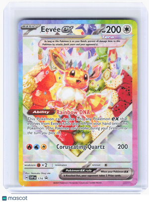 2025 Pokemon—Eevee ex #174 Scarlet & Violet—Black Star Promo [LP]