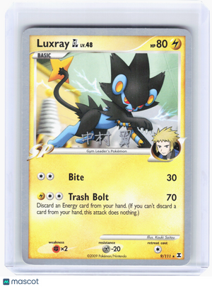 2009 Pokemon—Luxray GL #9 World Championship Decks—Rare Nonholo (Yuta Komatsuda)