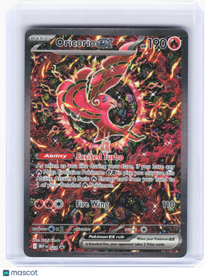 2025 Pokemon—Oricorio ex #24 Mega Evolution—Black Star Promo Holo