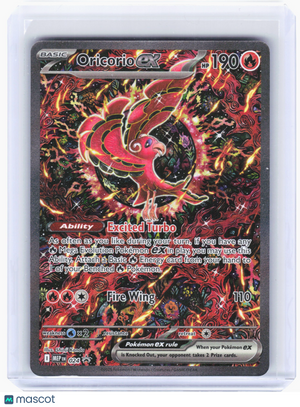 2025 Pokemon—Oricorio ex #24 Mega Evolution—Black Star Promo Holo