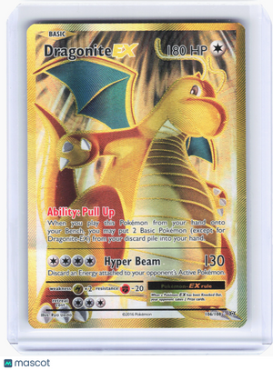 2016 Pokemon—Dragonite EX #106 Evolutions—Ultra Rare Holo (Full Art)