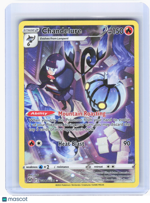 2022 Pokemon—Chandelure #TG04 Lost Origin Trainer Gallery—Ultra Rare Holo