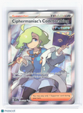 2024 Pokemon—Ciphermaniac's Codebreaking #198 Temporal Forces—Ultra Rare Holo
