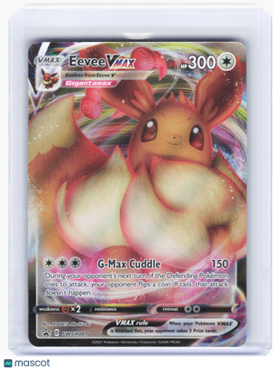 2021 Pokemon—Eevee VMAX #SWSH087 Sword & Shield—Black Star Promo Holo